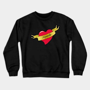 Heart of the family Crewneck Sweatshirt